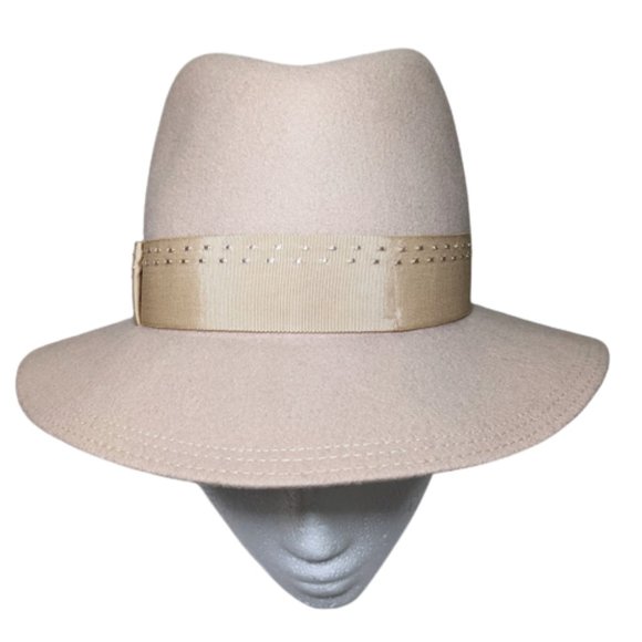 Mr. K Originals/Geo. W. Bollman Hats Vintage 100% Wool Felt Fedora - Picture 4 of 9